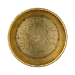 Schale Metall Messing Kry 10cm