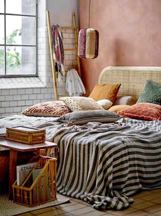 Kussen katoen oranje Mahado 45x45cm