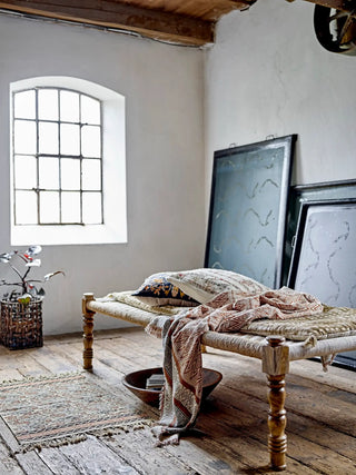 Kussen katoen naturel Nona 45x45cm