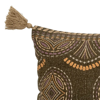 Kussen katoen bruin Nesma