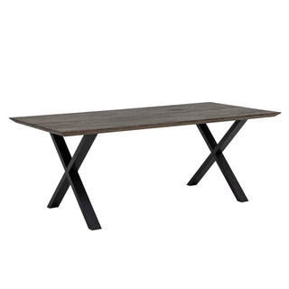 Eettafel eiken bruin Maldon 200x95cm