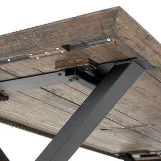 Dining table oak brown Maldon 200x95cm