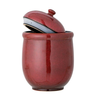 Pot en céramique rouge Jenifer 1100ml