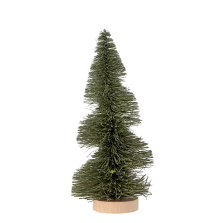 Green sisal decorative tree Oybek 15cm