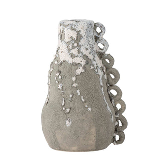 Kerzenhalter Keramik grau Souri 10cm