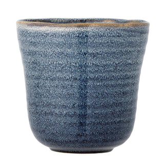 Bloempot aardewerk blauw heath 16cm