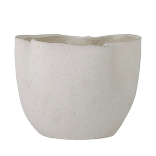 Vaso in ceramica bianco Sanam