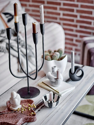 Vaso in ceramica bianco Sanam