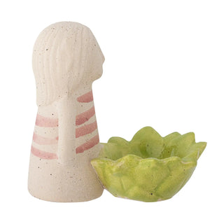 Teelichthalter Keramik grün Clarabel 9cm