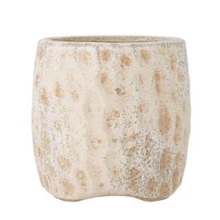 Bloempot terracotta beige/naturel Mawni 14cm