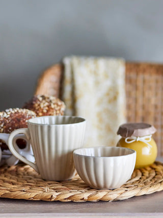 Mok aardewerk nature Latina 8cm