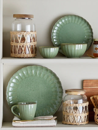 Mok aardewerk groen Latina