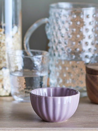 Schaal aardewerk roze Latina 9 cm