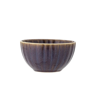 Purple Latina earthenware bowl 12cm