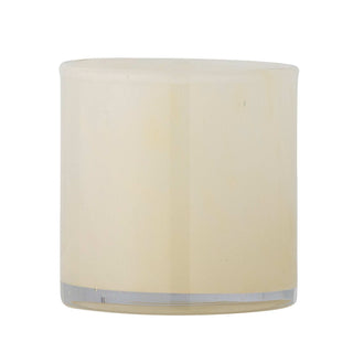 Teelichthalter Glas nature Sakkara