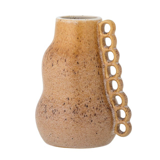 Vase earthenware brown Souri 23cm