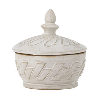 Voorraadpot aardewerk nature Pauline