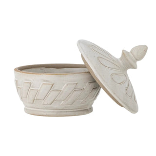 Vorratsdose Keramik nature Pauline