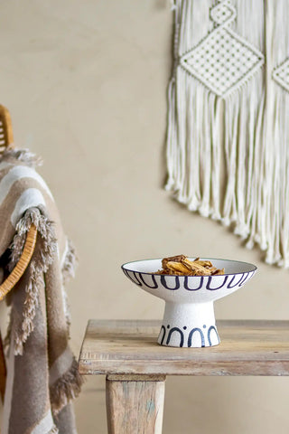 Fuente de loza negra Mayotte 26cm