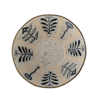 Schaal aardewerk blauw Leonie 15cm