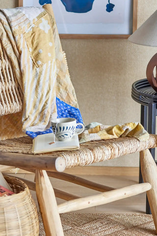 Mok aardewerk blauw Heikki