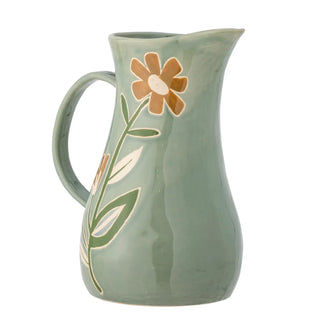 Brocca in ceramica verde Tangier 2,1L
