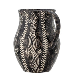 Brocca in terracotta nera Aswan 2,3L