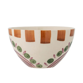 Kom aardewerk groen Shama 12cm