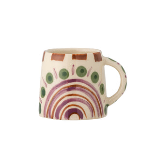 Green stoneware espresso cup Shama - 50ml