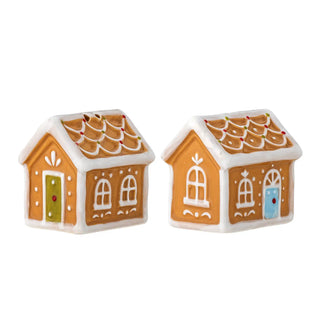 Peber- og saltstrøer keramik brun Ginnie