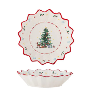 Ciotola in ceramica rossa Naive