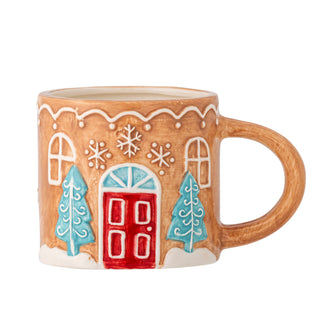 Becher mit Deckel braun Ginnie
