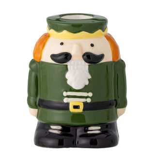 Kandelaar aardewerk groen Feast