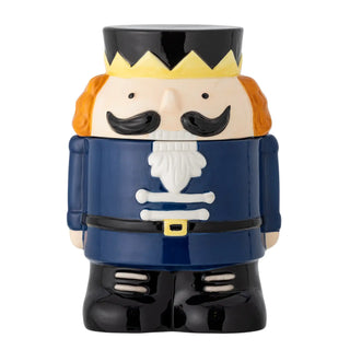 Pot aardewerk blauw Feast 19cm