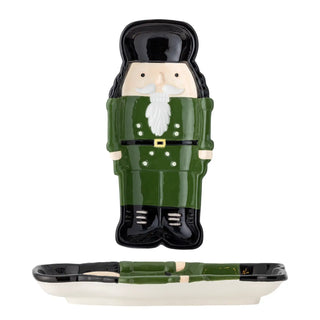 Serveerschaal aardewerk groen Feast 27cm