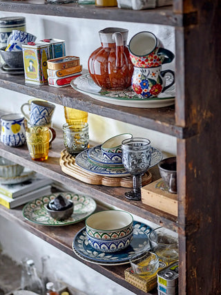 Mokken aardewerk rood Florist - set van 2