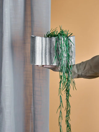 Jarrón de cerámica azul Lindae