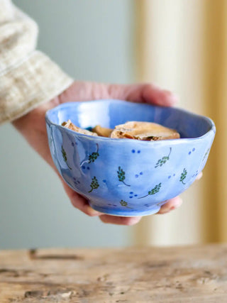 Fuente de cerámica azul Pippine 13cm