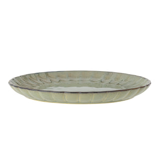 Bord Latina aardewerk groen Ø20 cm