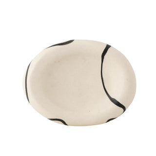 Schaal aardewerk wit Minna 14cm