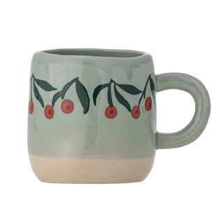 Millie mug earthenware blue 110ml