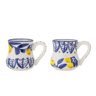 Taza de espresso cerámica azul Maxima - set de 2