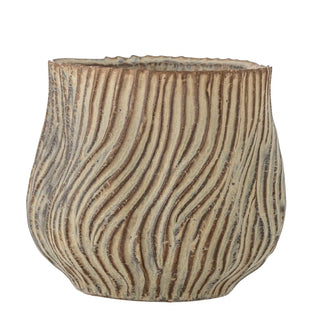 Vaso in ceramica verde Dua