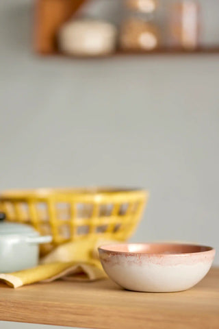 Set colazione in ceramica arancione Paula - set da 12