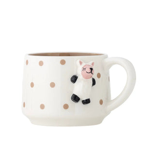 Dolly mug earthenware brown - 350ml