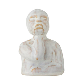 Figur Keramik grau Knox 10cm