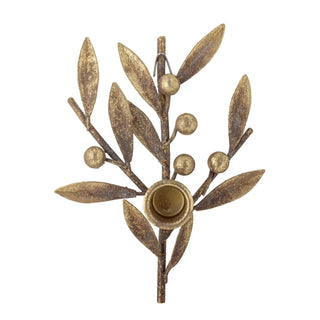 Kerzenhalter Metall Gold Mirabel 18cm