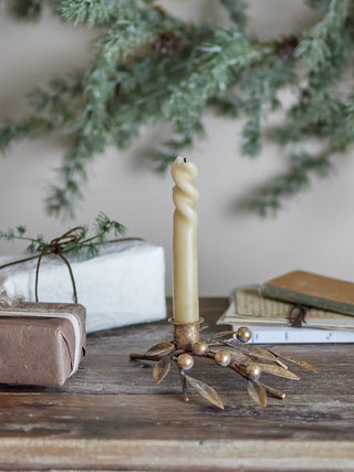 Kerzenhalter Metall Gold Mirabel 18cm