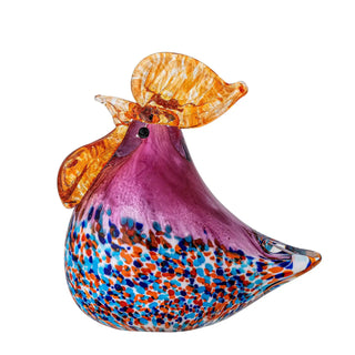 Dekorationsfigur Glas rosa Livie