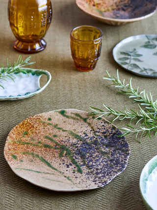 Piatto in gres nero Larken 27cm